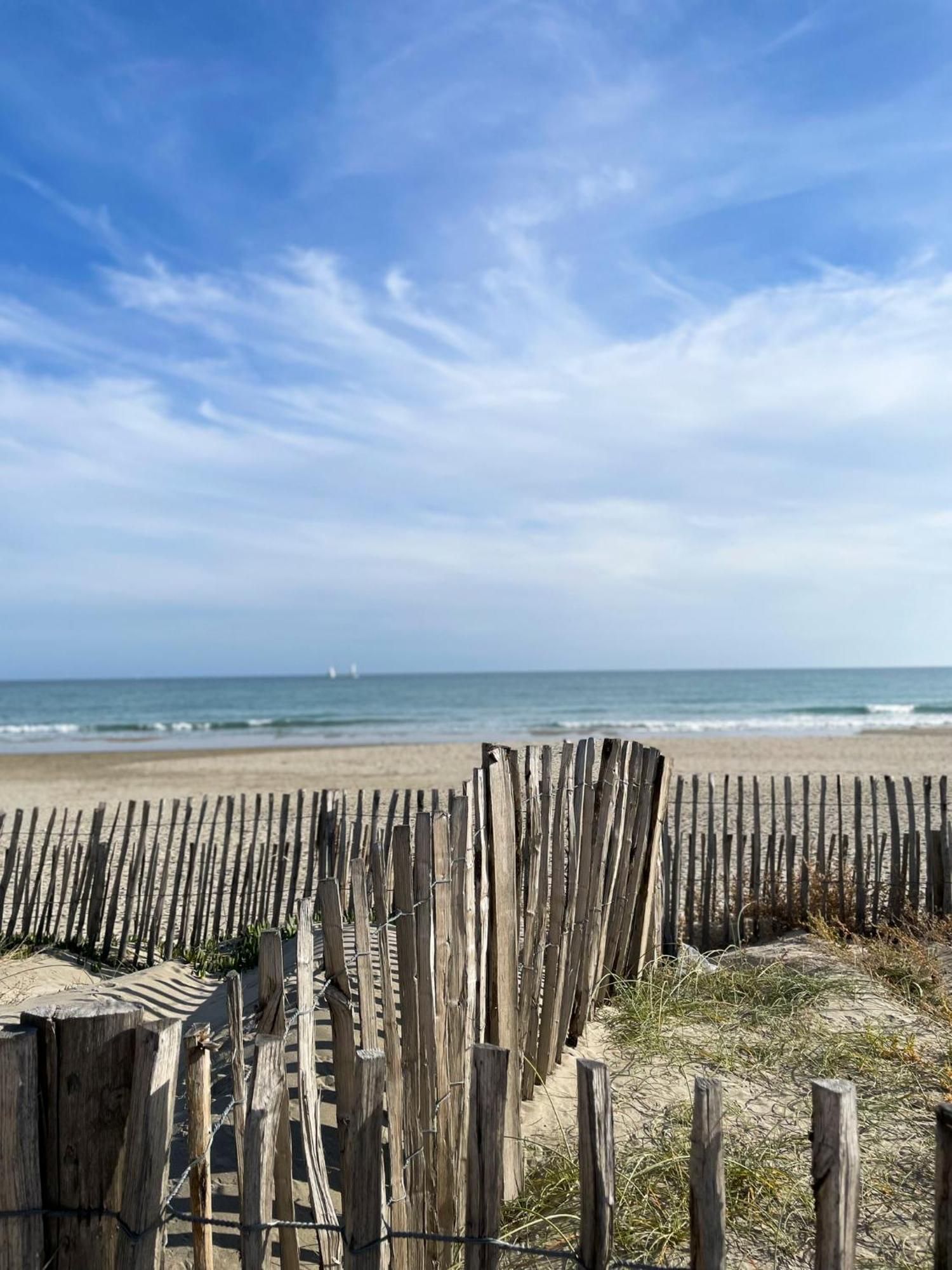Mas Andalou Fabuleuse Premiere Ligne De Mer, Plage Privative Frontignan Exterior photo